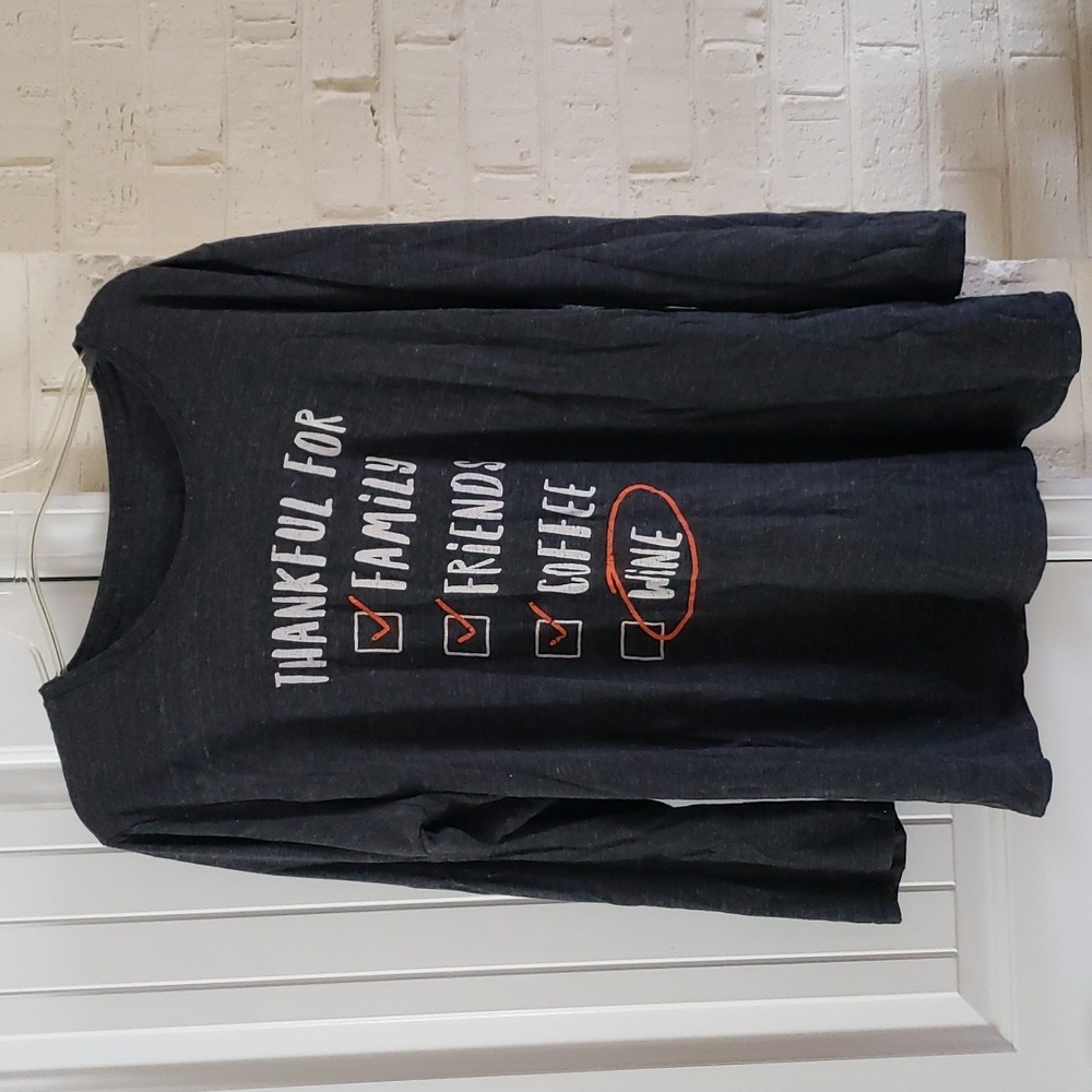 Thankful long sleeve tshirt